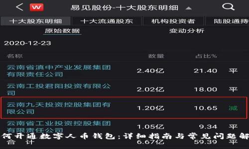 如何开通数字人币钱包：详细指南与常见问题解析
