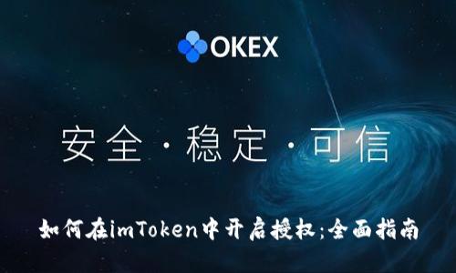 如何在imToken中开启授权：全面指南